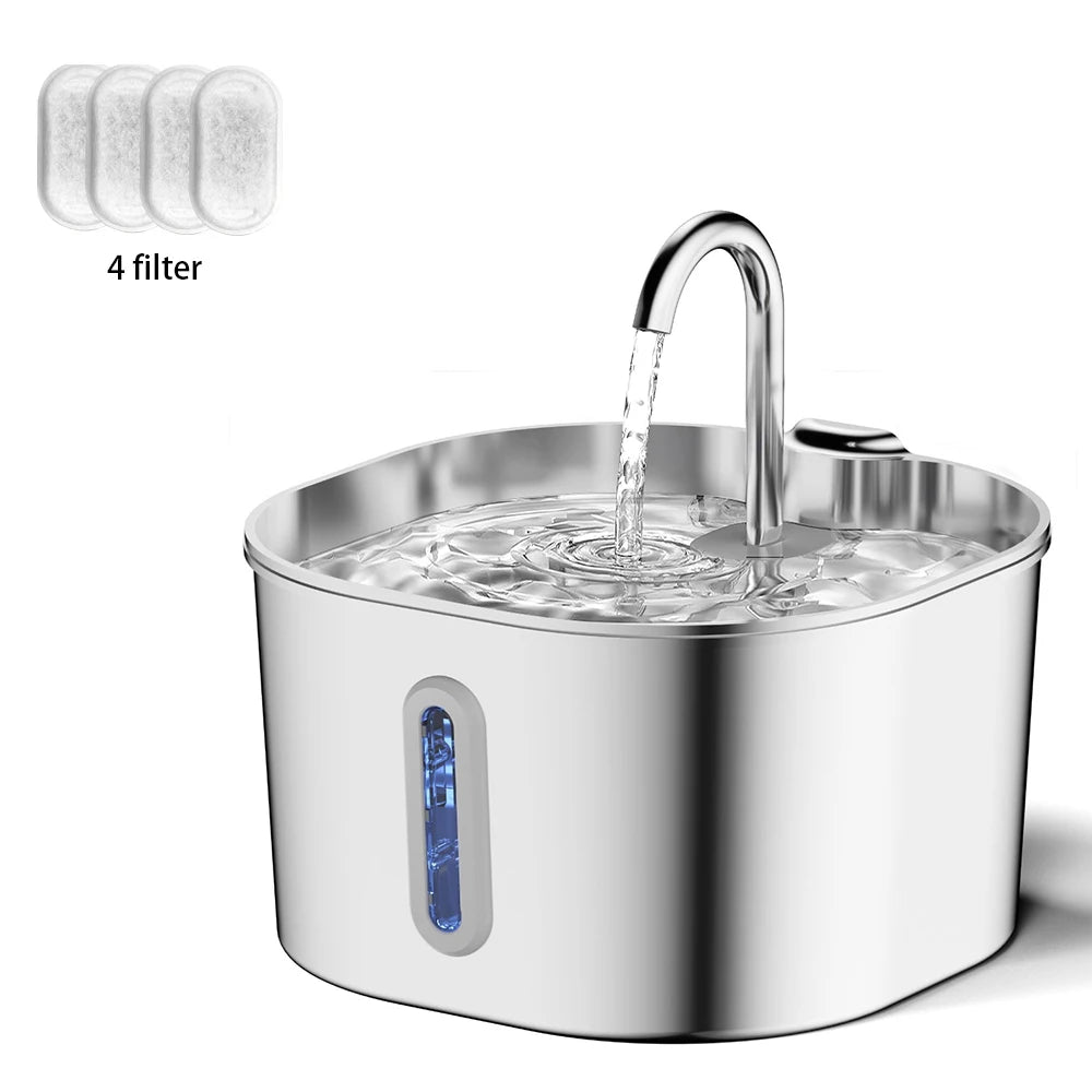 Fuente de Agua Inteligente ZenPet™ con Sensor de Movimiento e Infrarrojos